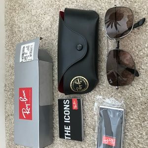 Ray Ban rectangle aviator